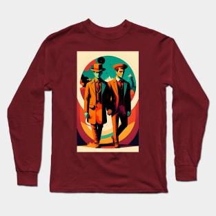 Two Victorian Men in Love Long Sleeve T-Shirt